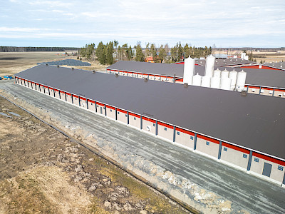 AgriNisu Oy, Broilerhalli, Huittinen
